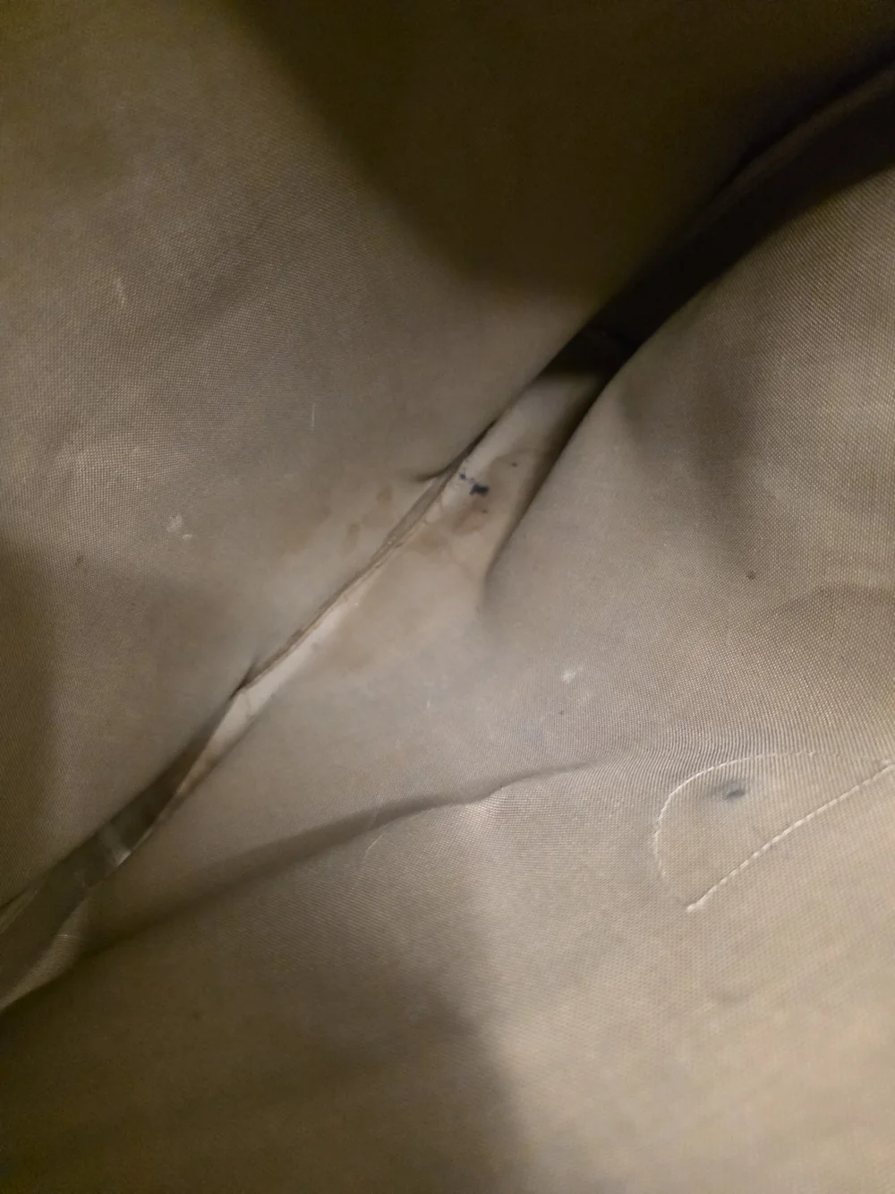 Gucci Beige GG Canvas Tote with Green-Red Web Straps - Picture 7 of 11